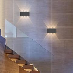 Kare Haiti 10w Led Duvar Aplik 3200k